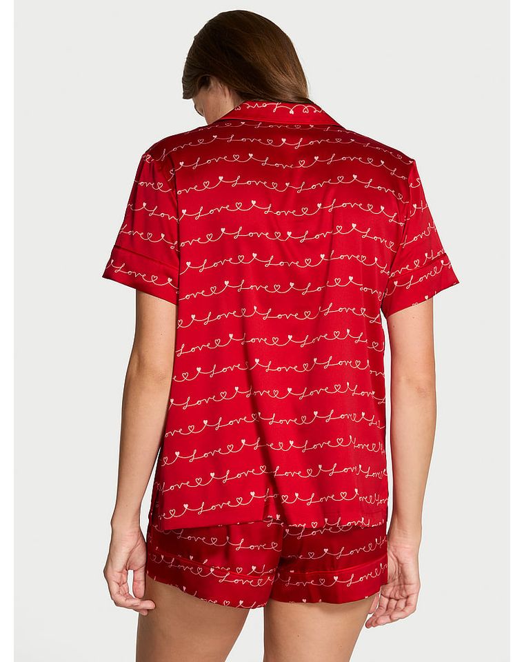 PIJAMA VS - SHORT SATEN - 7H3D