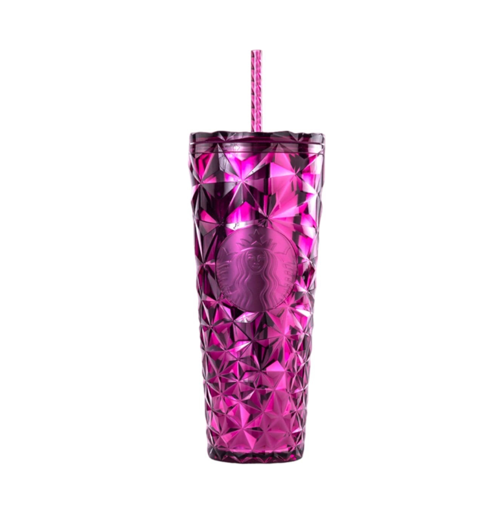 VASO STARBUCKS - DIAMANTE MORADO