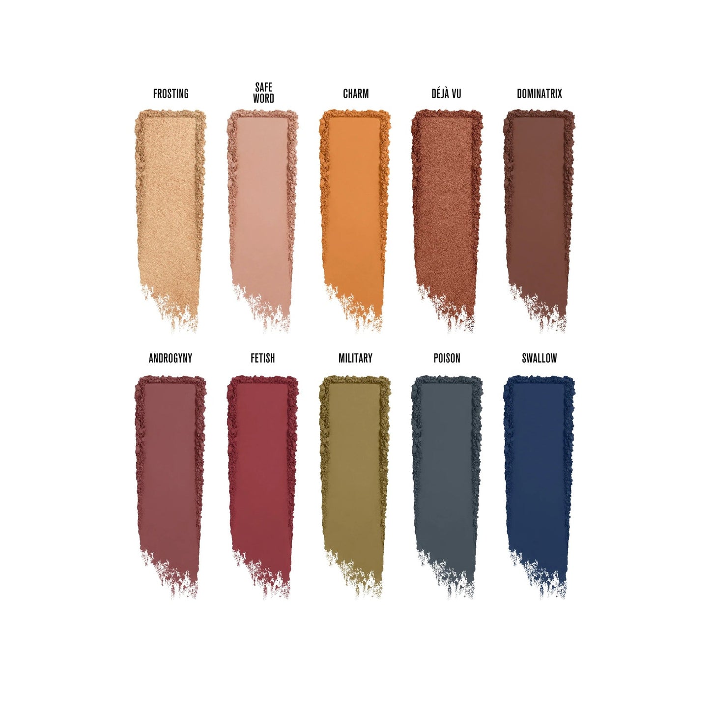 PALETA SOMBRA DE OJOS - ANDROGYNY*