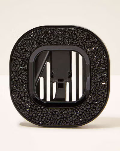 PORTA AROMATIZANTE PARA AUTO - BRILLO NEGRO