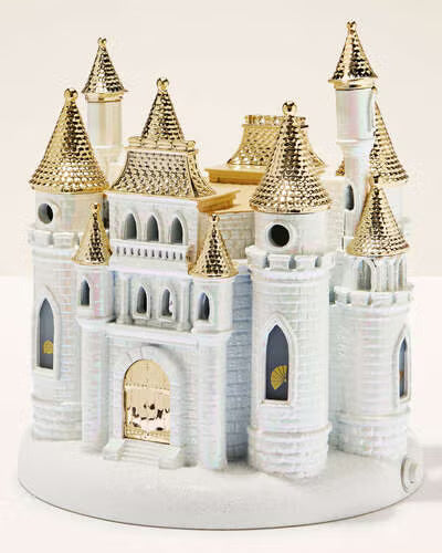 CASTILLO PEDESTAL PARA VELA - CON LUZ