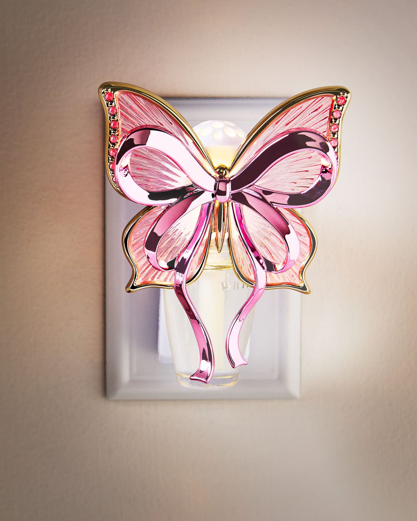 LUZ DE NOCHE - MARIPOSA CON MOÑO