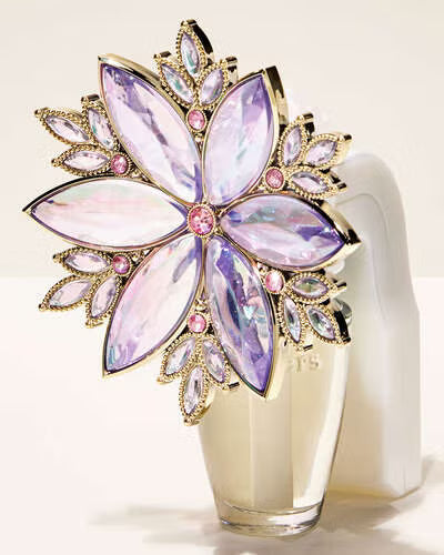 LUZ DE NOCHE - FLOR CRISTAL LILA