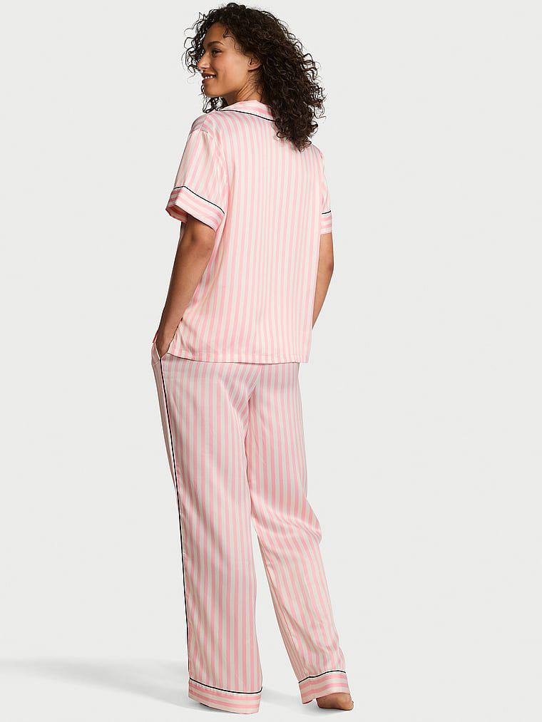 PIJAMA VS - PANT. MANGA CORTA SATEN - 5W3S