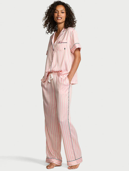 PIJAMA VS - PANT. MANGA CORTA SATEN - 5W3S