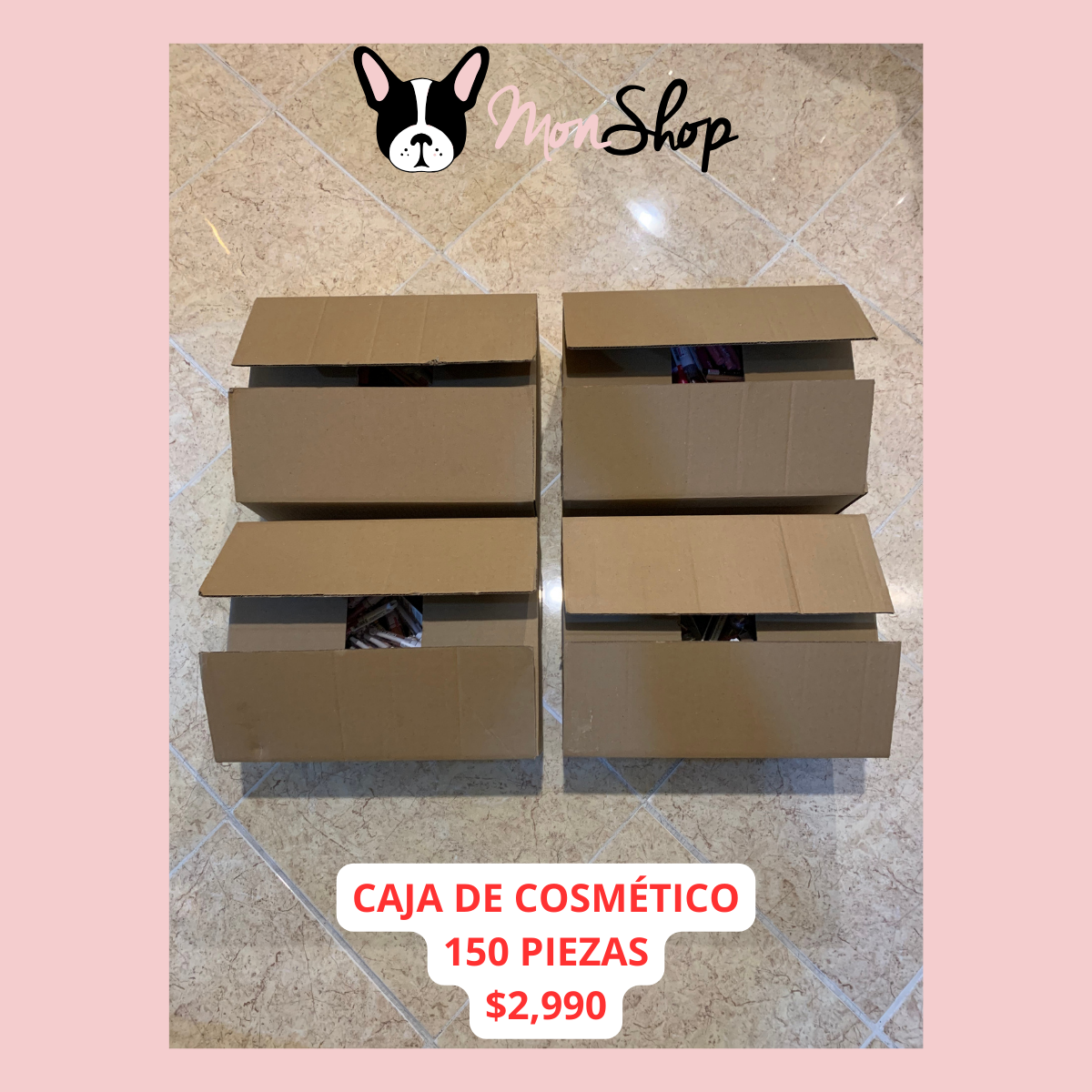 CAJA DE COSMÉTICO - 150 PIEZAS