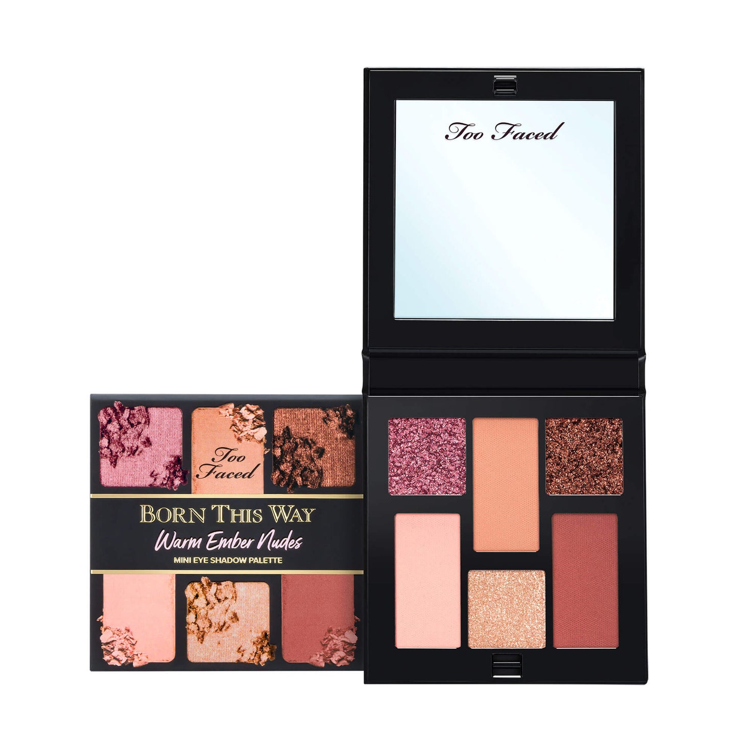 MINI PALETA DE SOMBRAS PARA OJOS - WARM EMBER NUDES
