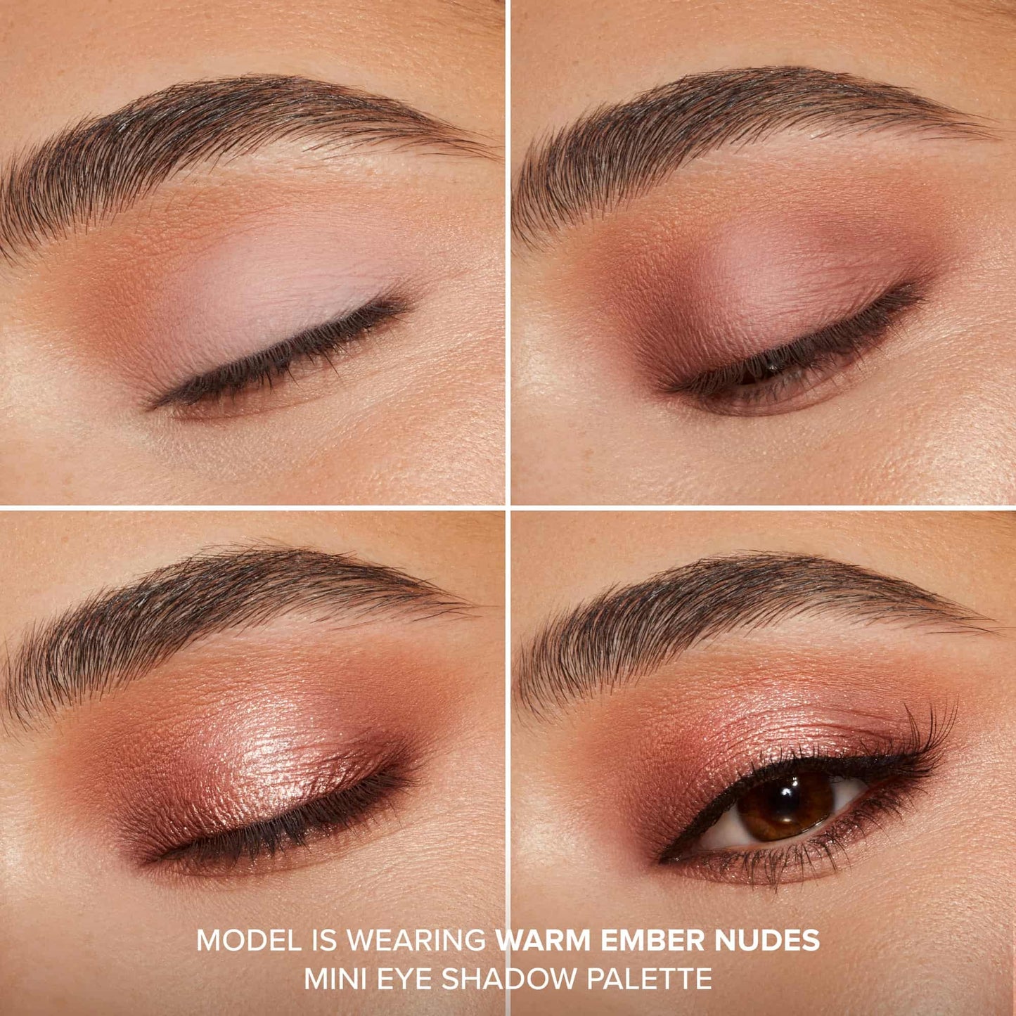 MINI PALETA DE SOMBRAS PARA OJOS - WARM EMBER NUDES