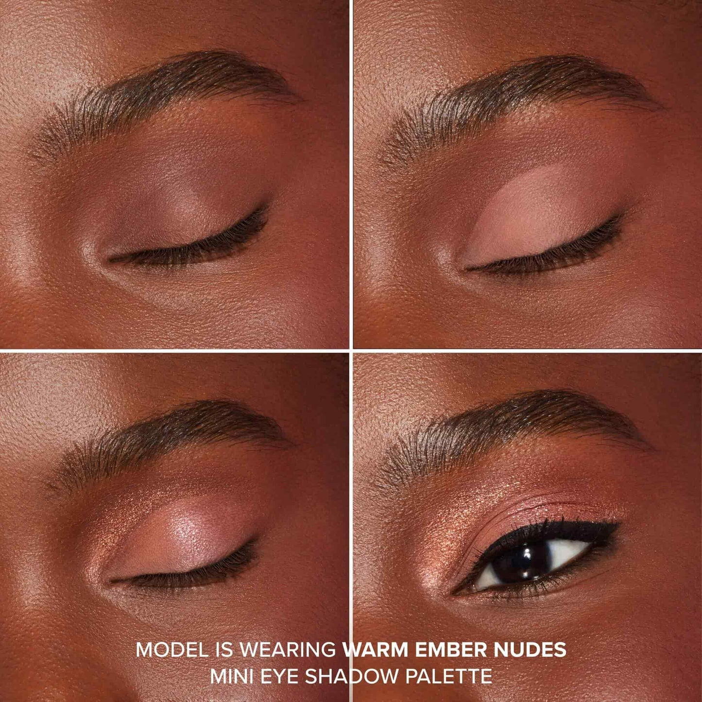MINI PALETA DE SOMBRAS PARA OJOS - WARM EMBER NUDES