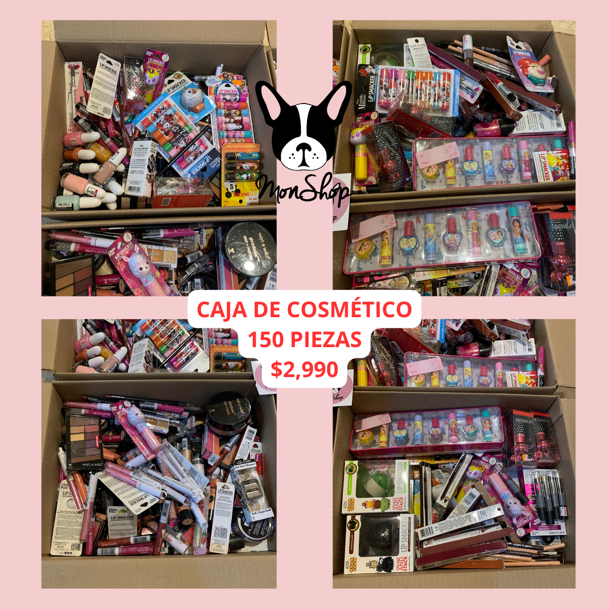 CAJA DE COSMÉTICO - 150 PIEZAS