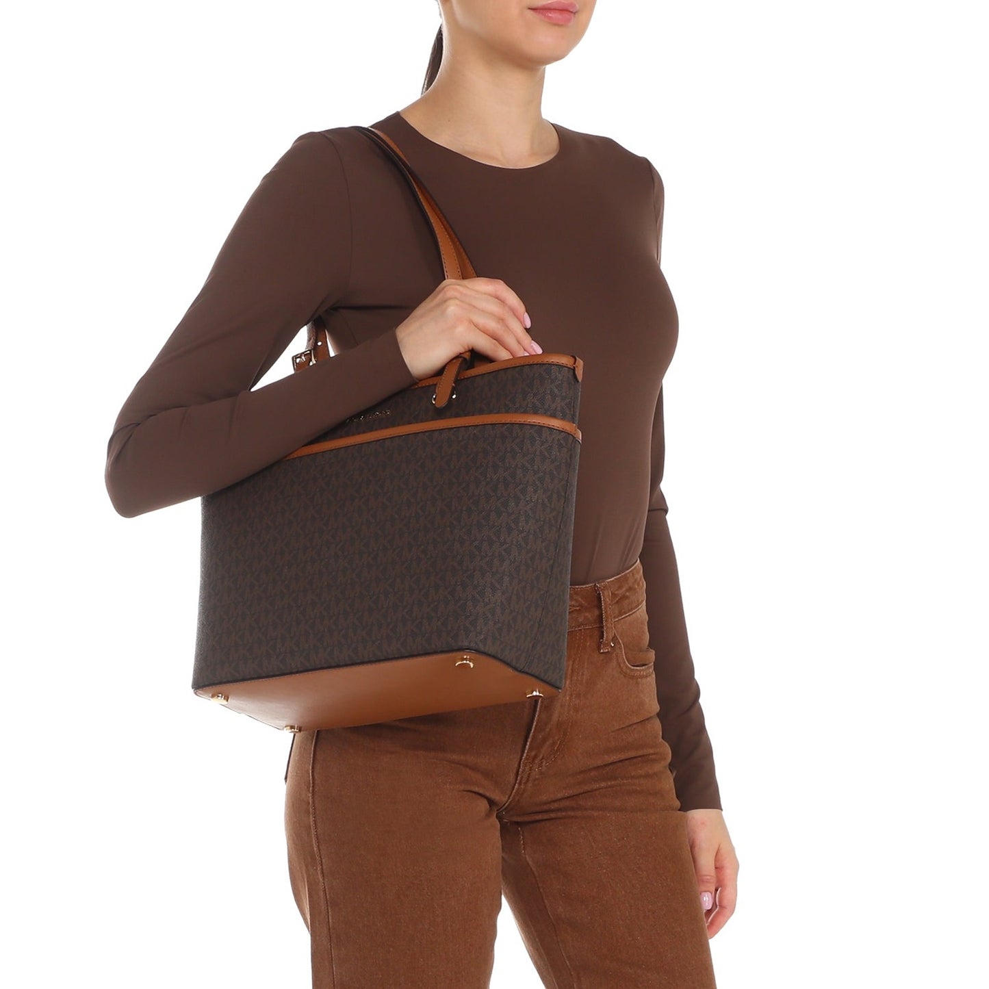 BOLSA TOTE - MONOGRAM - MK*