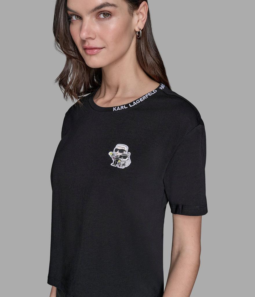 PLAYERA CROP BORDADO  - 𝙆𝘼𝙍𝙇