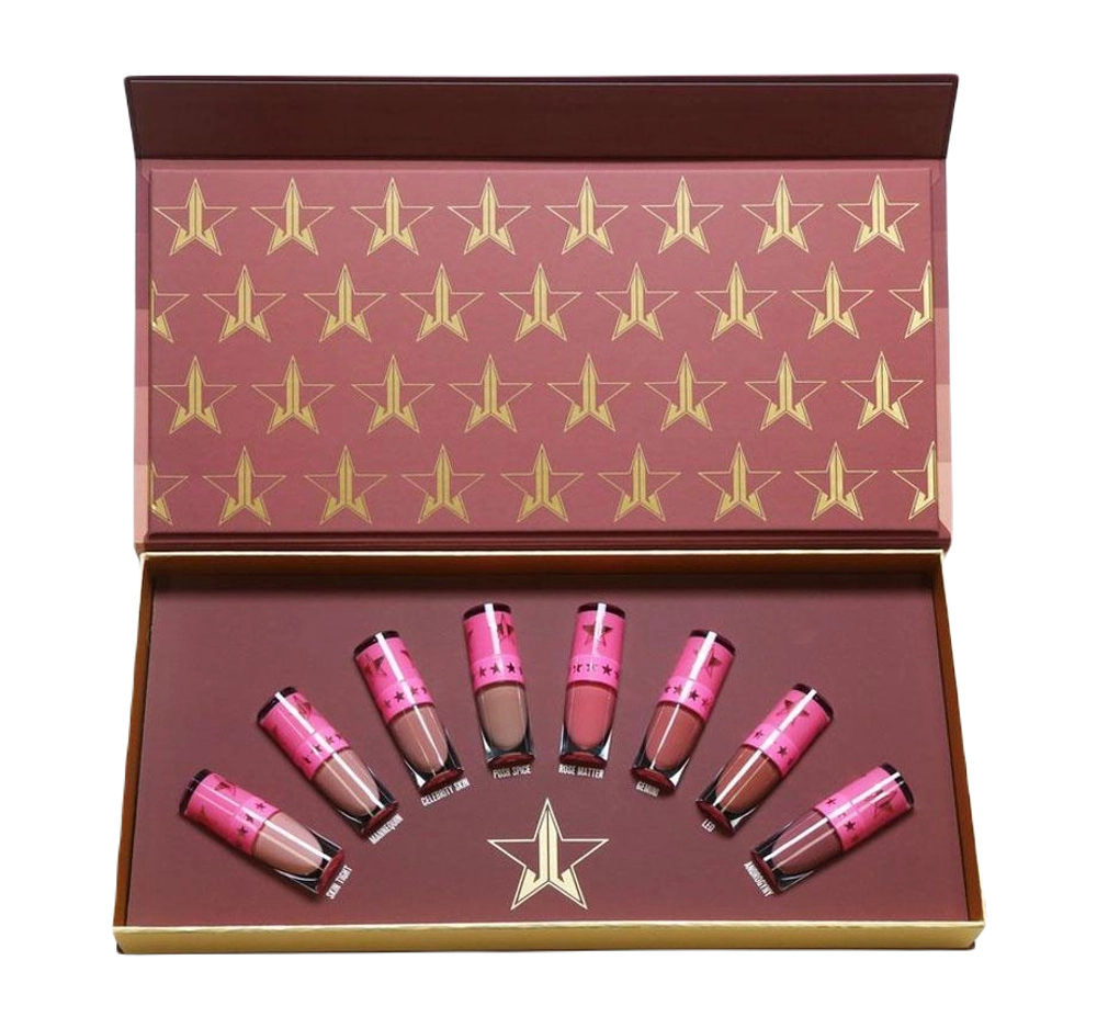 MINI SET DE LABIALES JEFREE STAR - OPEN HERE FOR NUDES VOL.2 -