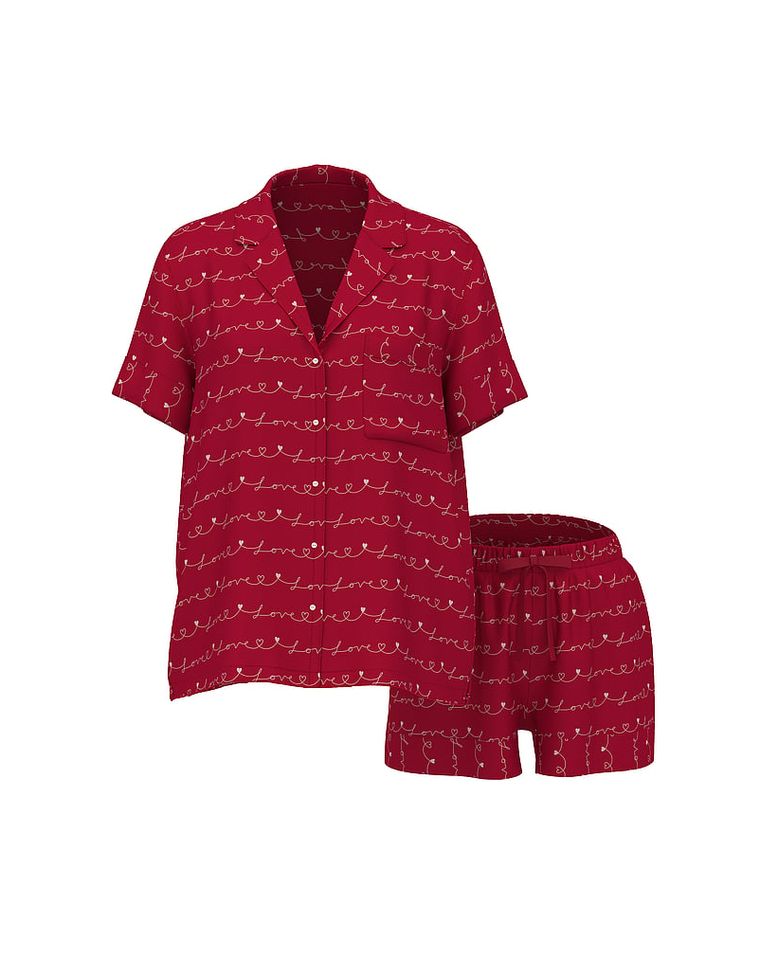 PIJAMA VS - SHORT SATEN - 7H3D
