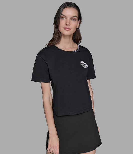 PLAYERA CROP BORDADO  - 𝙆𝘼𝙍𝙇