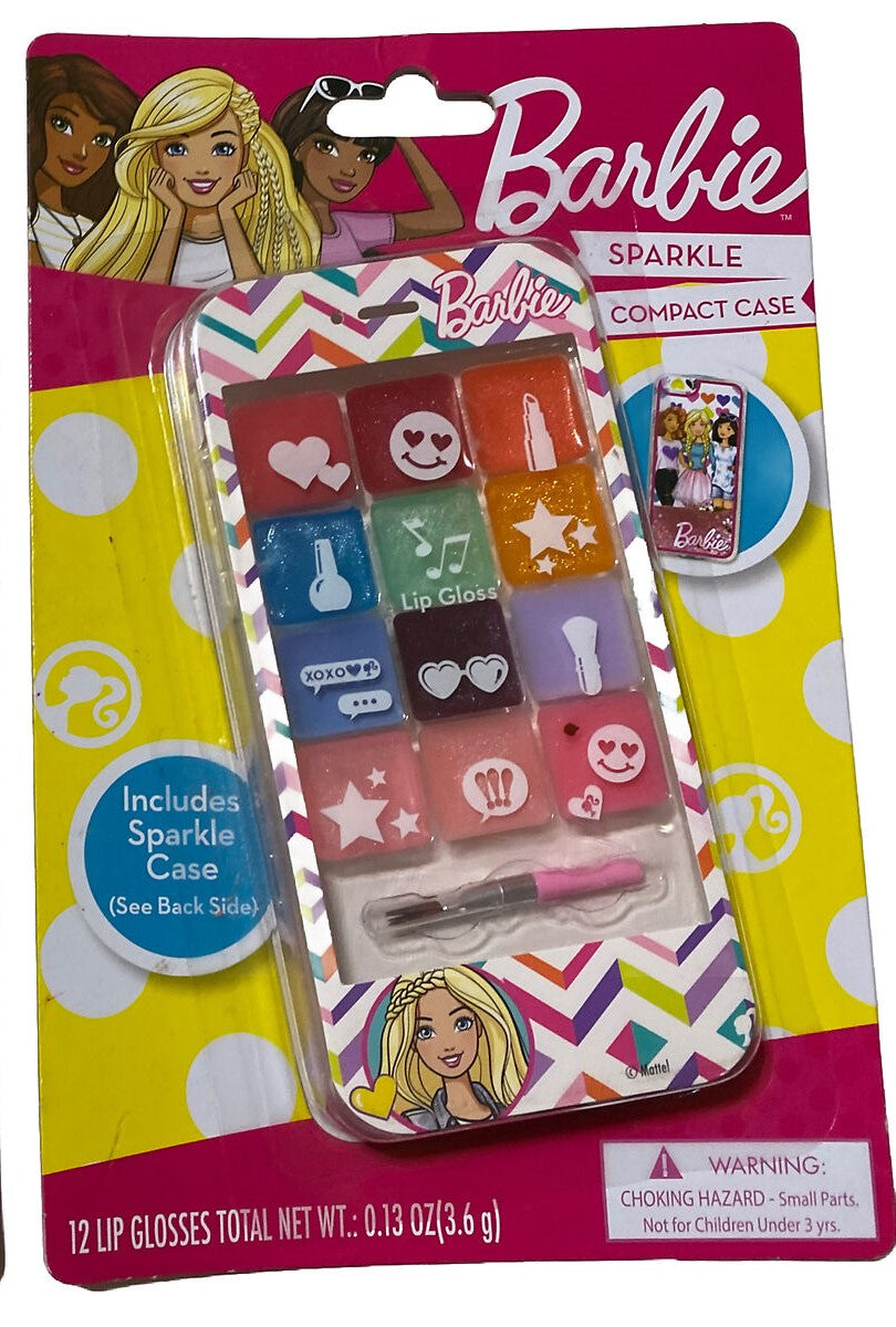 BARBIE / sparkle compact case