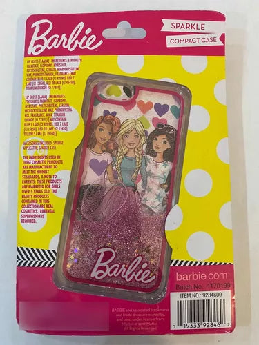 BARBIE / sparkle compact case