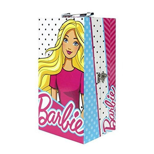 BARBIE / Estuche de belleza con maquillaje y accesorios.