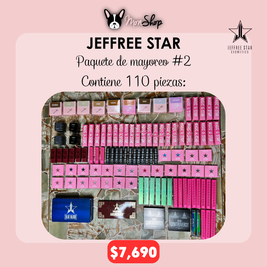 PAQUETE DE MAYOREO #2 - JEFFREE STAR