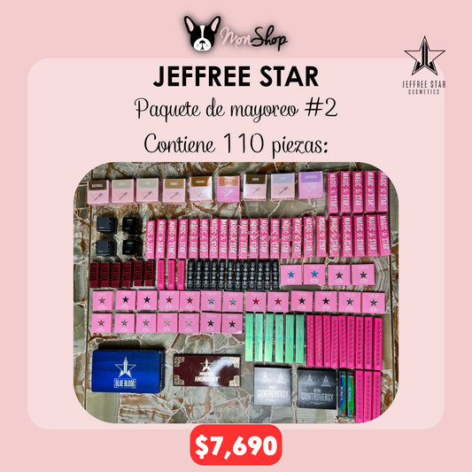 PAQUETE DE MAYOREO #2 - JEFFREE STAR