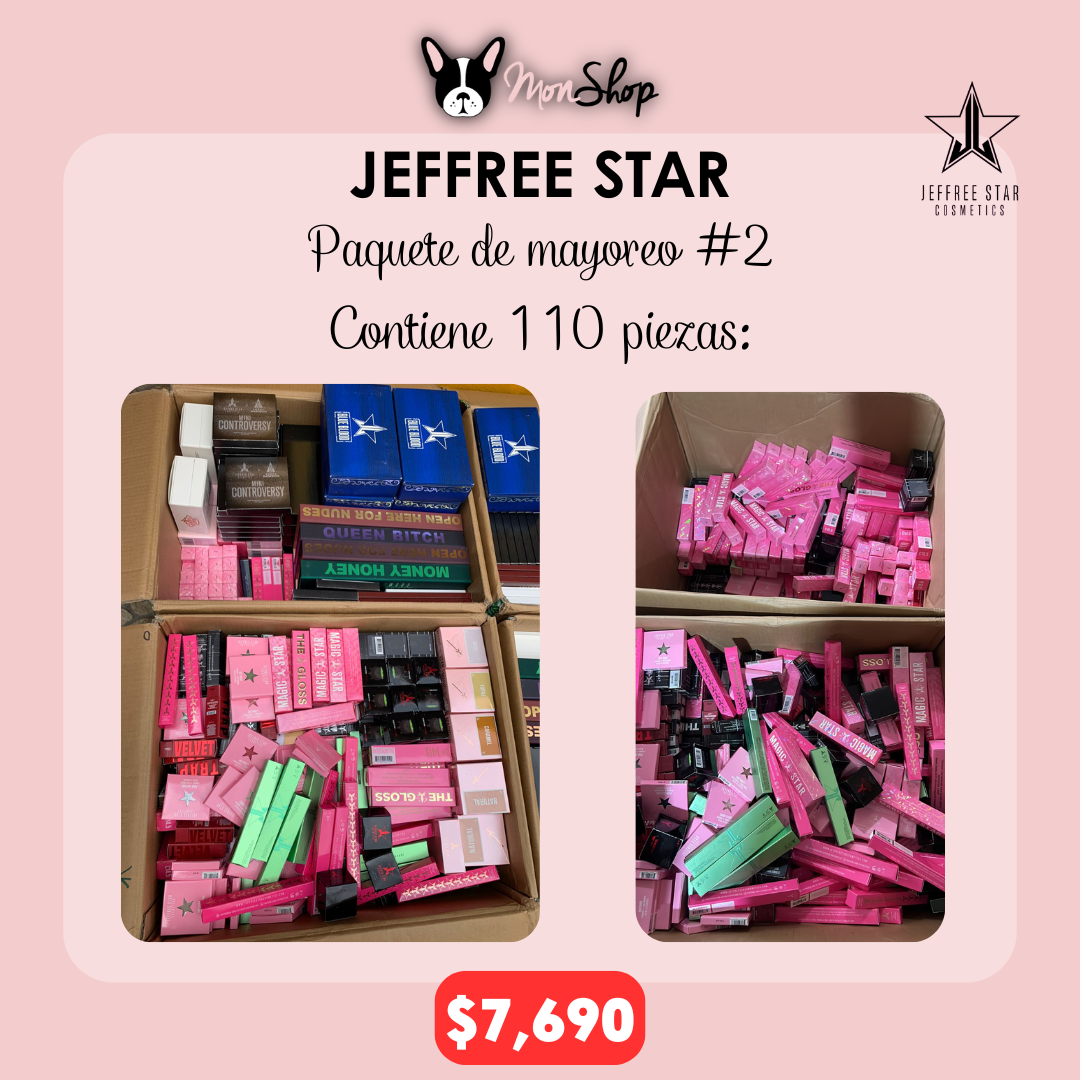 PAQUETE DE MAYOREO #2 - JEFFREE STAR