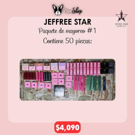 PAQUETE DE MAYOREO #1 - JEFFREE STAR