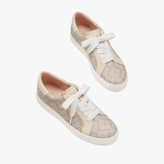 TENIS KATE SPADE - BEIGE TREBOL