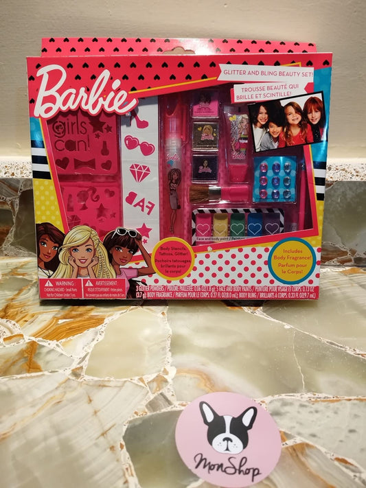 BARBIE / Kit de cosmetico con fragancia