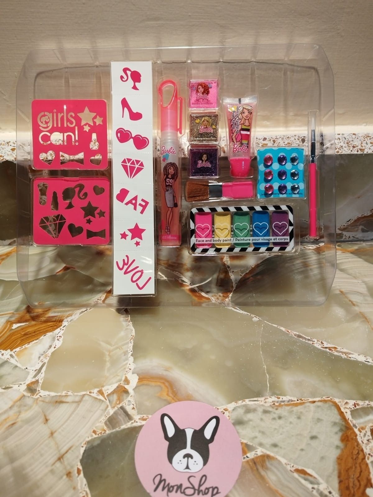 BARBIE / Kit de cosmetico con fragancia