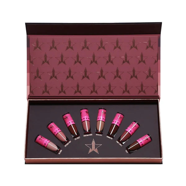 MINI SET DE LABIALES JEFREE STAR - OPEN HERE FOR NUDES VOL.2 -