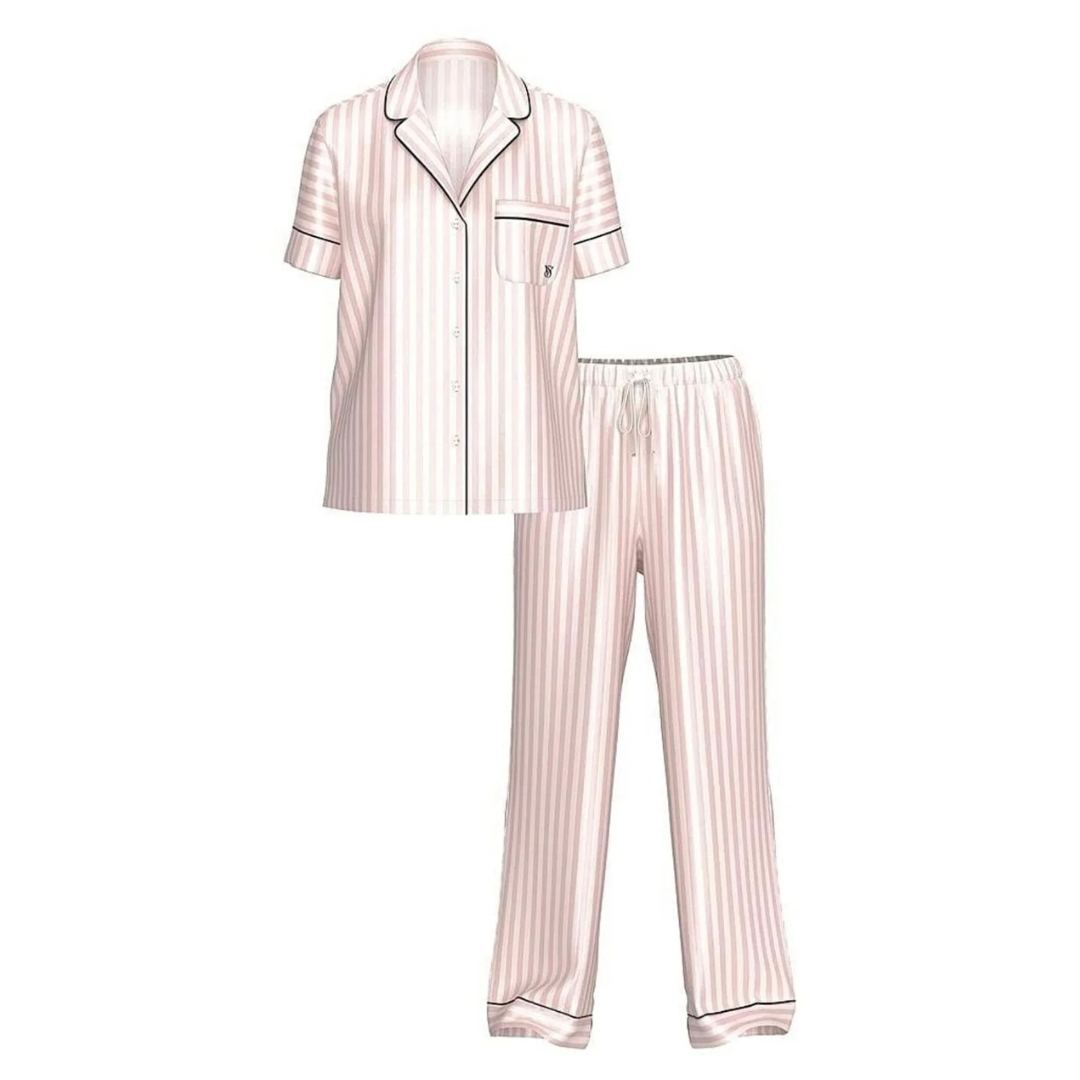 PIJAMA VS - PANT. MANGA CORTA SATEN - 5W3S