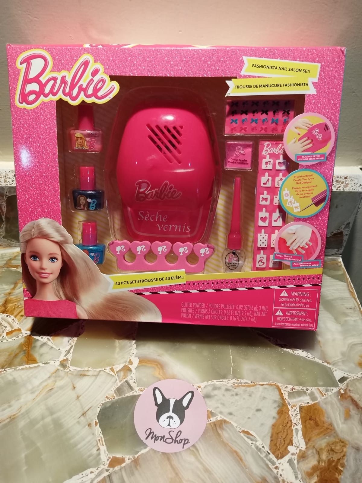 BARBIE / Set salón de unas fashionista