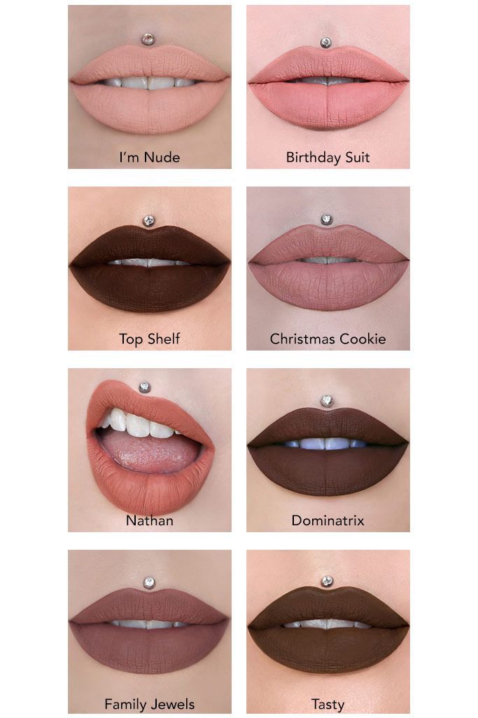 MINI SET DE LABIALES JEFREE STAR - OPEN HERE FOR NUDES VOL.2 -