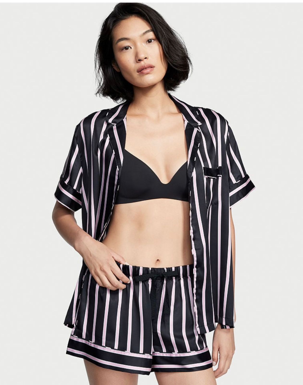 PIJAMA VS - SHORT SATEN - 5UFO