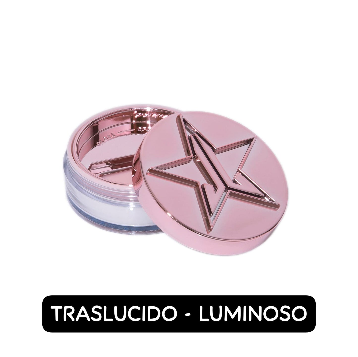 Polvo Fijador Luminoso - Traslucido