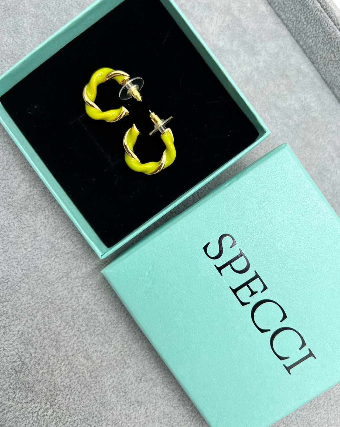 ARRACADA TORZAL VERDE CON DORADO - SPECCI