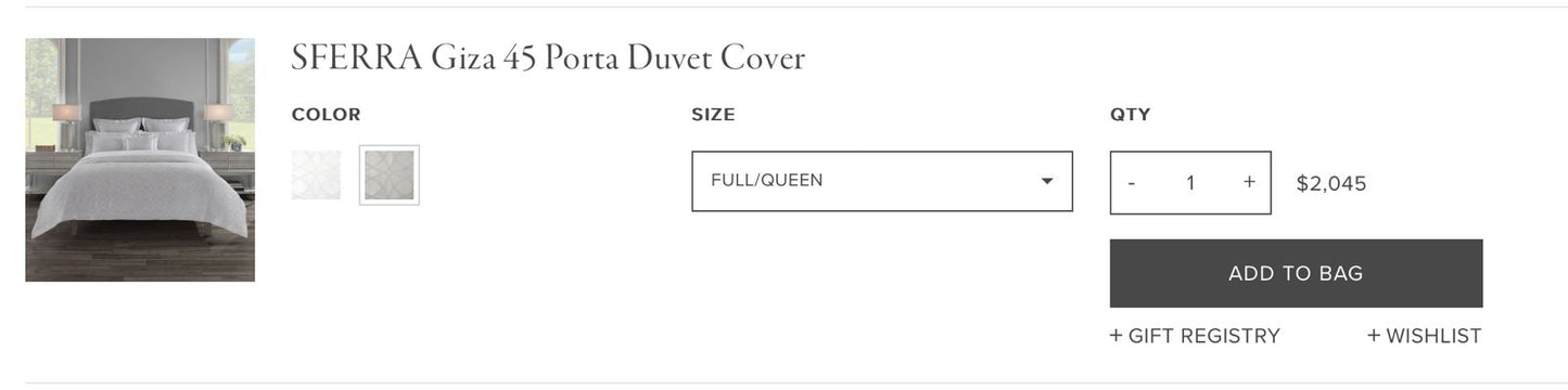 FUNDA DE DUVET - 𝙎𝙁𝙀𝙍𝙍𝘼 Giza 45